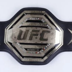 Iconsofboxing.com FEATURED Francis Ngannou Signed Full-Size UFC World Championship Replica Belt (Beckett Hologram)