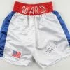 Iconsofboxing.com Micky "Irish" Ward Signed Boxing Trunks (JSA COA)