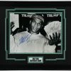 Iconsofboxing.com Mike Tyson Signed 18x22 Custom Framed Photo (Tyson Hologram) TOP FIGHTERS