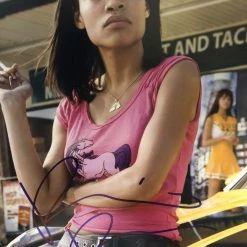 Iconsofboxing.com ROSARIO DAWSON Signed SIN CITY SEXY 8x10 Photo Autograph JSA Cert BOXING MEMORABILIA