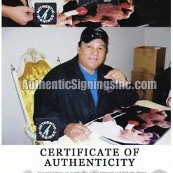 Iconsofboxing.com Sugar Ray Leonard Vs. Roberto Duran Dual Signed 16x20 Photo (ASI COA) TOP FIGHTERS