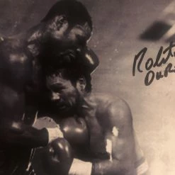 Iconsofboxing.com TOP FIGHTERS Roberto Duran Autographed Signed Boxing 8x10 Photo