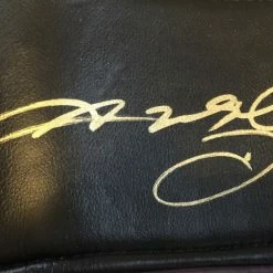 Iconsofboxing.com TOP FIGHTERS Roberto Duran & Sugar Ray Leonard Autographed WBA Championship Full Size Belt