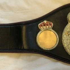 Iconsofboxing.com TOP FIGHTERS Roberto Duran & Sugar Ray Leonard Autographed WBA Championship Full Size Belt