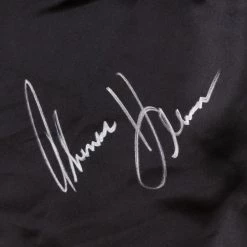 Iconsofboxing.com Roberto Duran & Tommy Hearns Signed Boxing Trunks (Beckett COA)