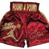 Iconsofboxing.com Roy Jones Jr., Autographed Custom Painted Boxing Trunks With ASI Certified, Picture Proof!