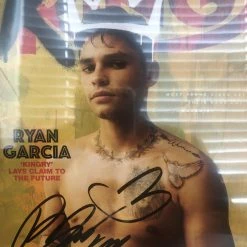 Iconsofboxing.com Ryan Garcia Signed Boxing Ring Magazine "king" Boxing Photo