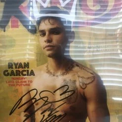 Iconsofboxing.com Ryan Garcia Signed Boxing Ring Magazine "king" Boxing Photo