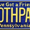 Iconsofboxing.com TOP FIGHTERS Rocky Balboa Sylvester Stallone Movie Sothpaw Car Plate