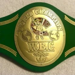 Iconsofboxing.com TOP FIGHTERS Sugar Ray Leonard Autographed Vintage ADIDAS WBC Championship Full Size Boxing Belt