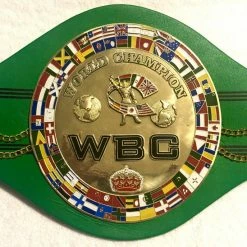 Iconsofboxing.com TOP FIGHTERS Sugar Ray Leonard Autographed Vintage WBC Championship Full Size Boxing Belt