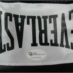 Iconsofboxing.com TOP FIGHTERS Sylvester Stallone Hand Signed Autographed Black Everlast Boxing Glove OA COA