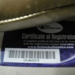 Iconsofboxing.com Sylvester Stallone Hand Signed Autographed Gold Tuf-Wear Boxing Glove OA COA TOP FIGHTERS