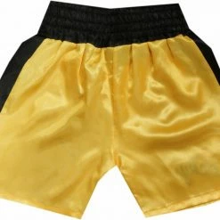 Iconsofboxing.com Sylvester Stallone Hand Signed Autographed Yellow Boxing Shorts Rocky OA