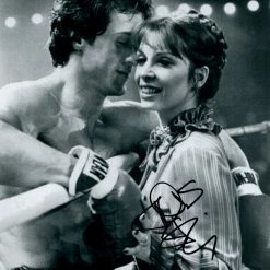 Iconsofboxing.com TALIA SHIRE Signed 11x14 Photo ROCKY Autograph THE GODFATHER In Person JSA COA Sylvester Stallone