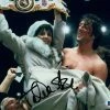 Iconsofboxing.com Sylvester Stallone Talia Shire Signed Autographed 8x10 Photo ROCKY Actress Beckett BAS COA