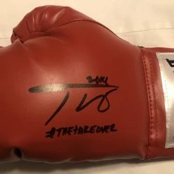 Iconsofboxing.com Teofimo Lopez Autographed Signed Everlast Rare Boxing Glove Certified