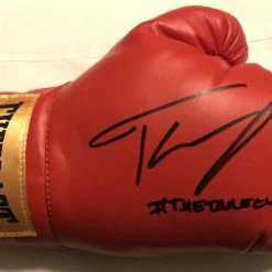 Iconsofboxing.com Teofimo Lopez Autographed Signed Everlast Rare Boxing Glove Certified