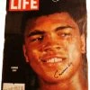 Iconsofboxing.com Cassius Clay Super Rare Life Magzine Autographed Twice And Dual OA Authenticated BOXING MEMORABILIA