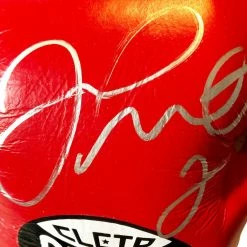 Iconsofboxing.com Floyd Mayweather Jr. Signed Red Reyes Boxing Glove Used For Sparing,