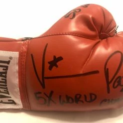 Iconsofboxing.com Vinny Paz Pazienza Signed Autographed Boxing Glove 5X World Champ 2020 TOP FIGHTERS