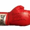 Iconsofboxing.com BOXING MEMORABILIA Boxer Gennady Golovkin Autographed Everlast Gold Boxing Glove In Black Signature