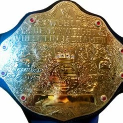 Iconsofboxing.com BOXING MEMORABILIA Official WWE Authentic World Heavyweight Championship Commemorative Title Belt
