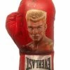 Iconsofboxing.com BOXING MEMORABILIA Dolph Lundgren Hand Painted And Autographed Everlast Boxing Glove Inscribed "Drago"