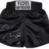 Iconsofboxing.com Floyd Mayweather Jr. Signed Custom Boxing Trunks (Beckett COA)