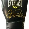 Iconsofboxing.com Floyd Mayweather Jr. Autographed Black Everlast Boxing Glove In Gold Marker