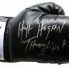 Iconsofboxing.com Hulk Hogan Signed Everlast Boxing Glove Inscribed "Thunder Lips" (JSA COA) BOXING MEMORABILIA