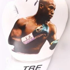 Iconsofboxing.com Floyd Mayweather Jr. Signed TBE Photo Boxing Glove (PSA COA)