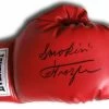 Iconsofboxing.com Smokin Joe Frazier Autographed Red Everlast Boxing Glove BOXING MEMORABILIA