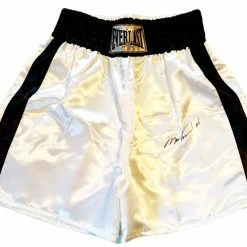 Iconsofboxing.com BOXING MEMORABILIA Muhammad Ali Autographed Everlast Autographed Boxing Rare Trunks