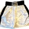 Iconsofboxing.com Muhammad Ali Autographed Everlast Blue Signature Boxing Rare Trunks BOXING MEMORABILIA