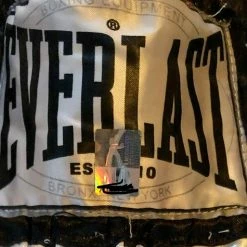 Iconsofboxing.com BOXING MEMORABILIA Muhammad Ali Autographed Everlast Autographed Boxing Rare Trunks