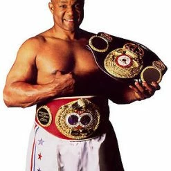 Iconsofboxing.com George Foreman Signed Autographed 25 X 30 Poster Size Photo