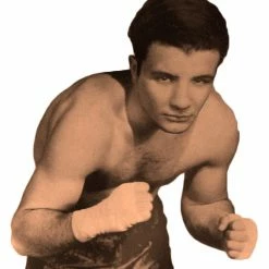 Iconsofboxing.com Autographed Jake LaMotta "The Ragging Bull" Boxing Glove