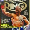 Iconsofboxing.com Boxer Vasyl Lomachenko Autographed Ring Magazine In Silver Signature, Photo Proof