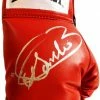 Iconsofboxing.com Saul Canelo Alvarez Silver Signature Autographed Everlast Boxing Glove BOXING MEMORABILIA