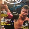 Iconsofboxing.com Boxer Canelo Alvarez Blue Marker Autographed Ring Magazine.