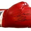 Iconsofboxing.com Deontay Wilder Red Everlast Autographed Boxing Glove In Black Marker. JSA