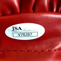 Iconsofboxing.com Deontay Wilder Red Everlast Autographed Boxing Glove In Black Marker. JSA BOXING MEMORABILIA