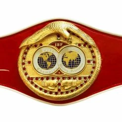 Iconsofboxing.com TOP FIGHTERS Errol Spence Jr. Silver Autographed IBF Championship 3/4 Size Belt