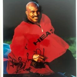 Iconsofboxing.com Boxing Evander Holyfield 8x10 Photo Signed Autographed Rare BOXING MEMORABILIA