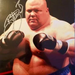 Iconsofboxing.com TOP FIGHTERS Eric Butter Bean Esch Authentic Autographed Signed 8x10 Photo