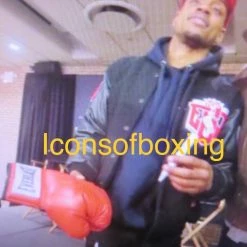 Iconsofboxing.com Errol Spence Jr. Silver Autographed And Signed Boxing Magazine TOP FIGHTERS