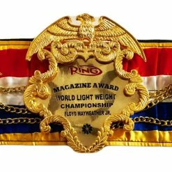 Iconsofboxing.com Floyd Mayweather Jr. Ring Magazine Championship Boxing Belt
