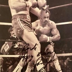 Iconsofboxing.com Gerry Cooney Signed Autographed 8x10 Boxing Photo With Incriptions
