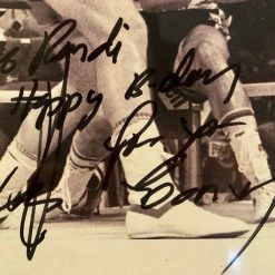 Iconsofboxing.com Gerry Cooney Signed Autographed 8x10 Boxing Photo With Incriptions